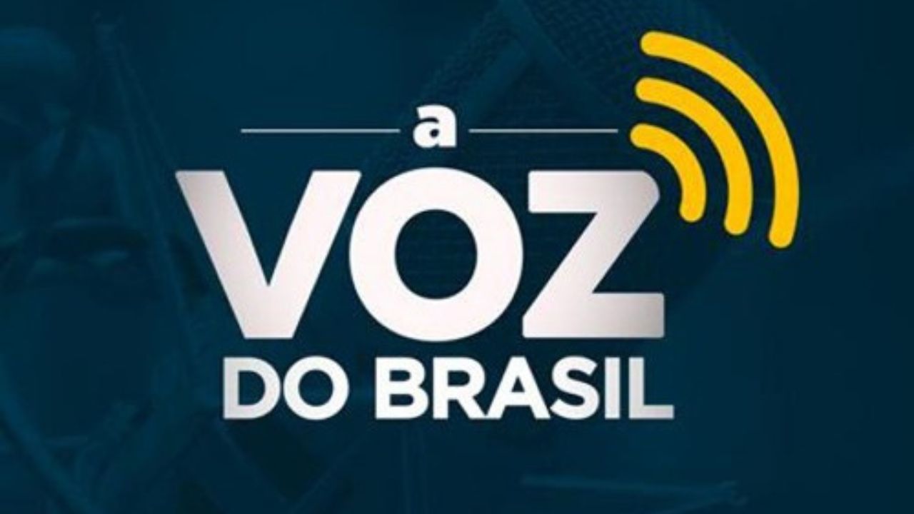 Logo do programa "A Voz do Brasil" transmitido por todas as rádios do Brasil e produzido pela EBC Rádios.