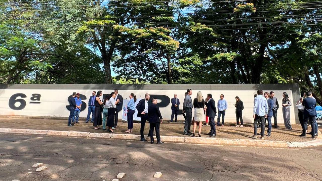 Desagravo público em Foz Foto: Malu Garbo/Divulgação Assessoria