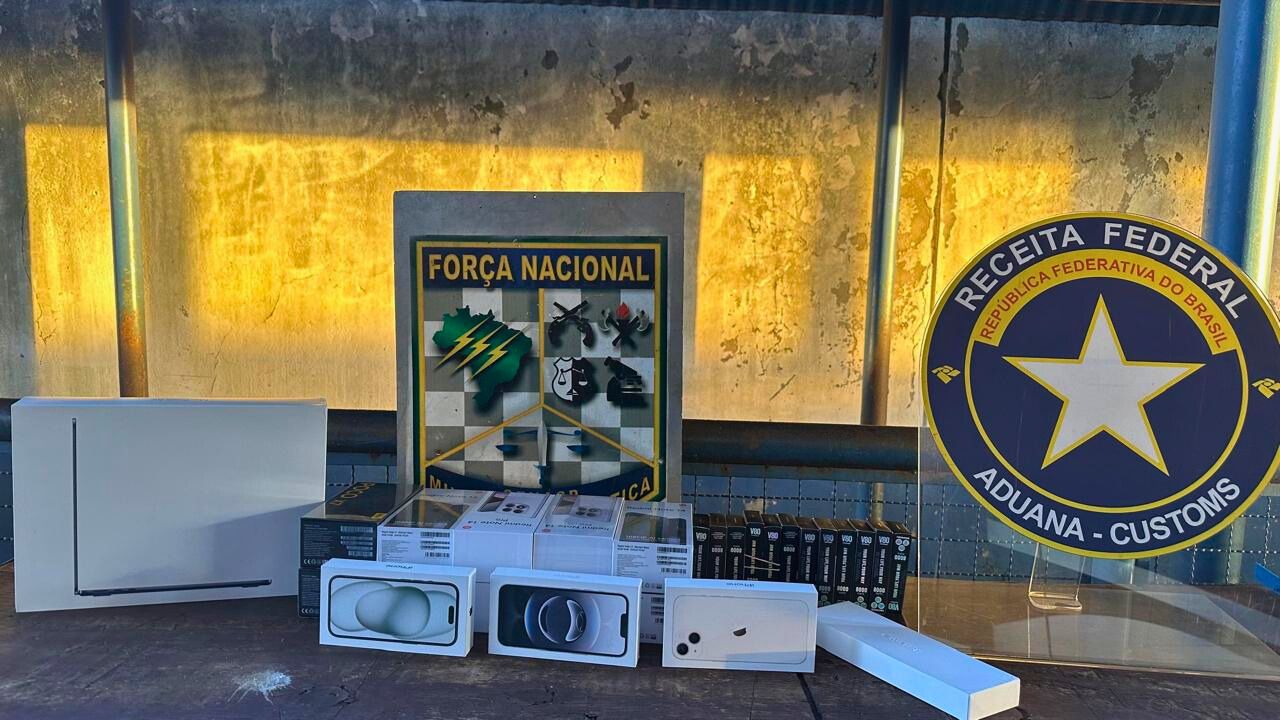 Receita Federal apreende R$ 130 mil em mercadorias na Ponte da Amizade