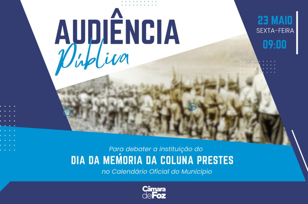 A Coluna Prestes foi um movimento de resistência às oligarquias da Primeira República, marcando a luta por justiça social. Dentre as lutas estava pelo ensino público obrigatório, pelo voto secreto. A Coluna percorreu cerca de 25 mil quilômetros pelo interior do país, tendo passado por Foz do Iguaçu.