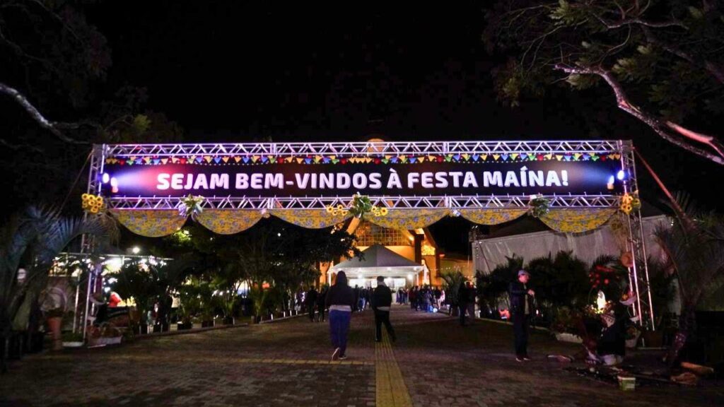 Festa Maína em Foz do Iguaçu. Foto: Divulgação Assessoria.