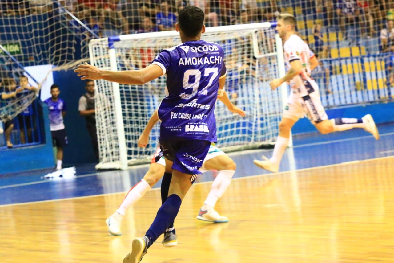 Foz Cataratas Futsal no Caldeirão Azul. Foto: Abel da Banca/Divulgação Assessoria.